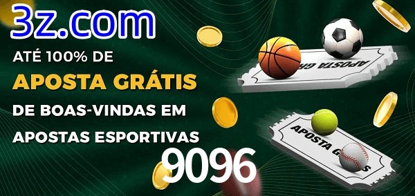 9096 Ate 100% de Aposta Gratis