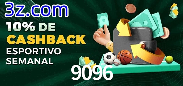 10% de bônus de cashback na 9096